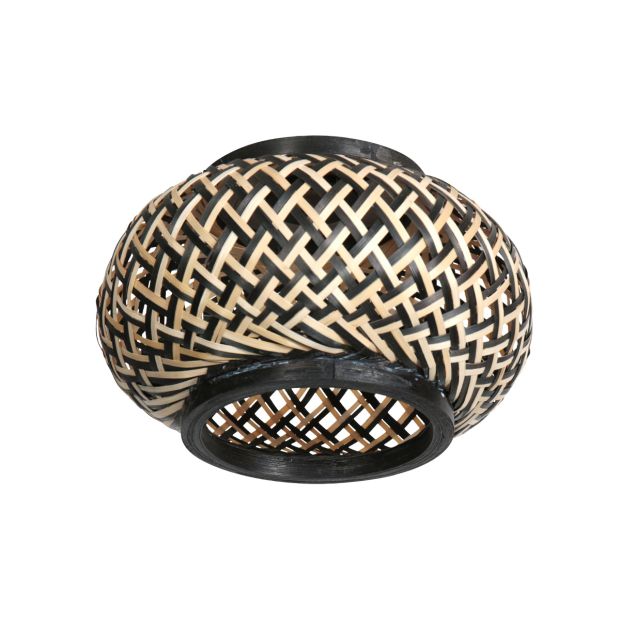 Lamp Shade K2014BS – Bamboo Shade Ø22.5cm in Warm Boho Style