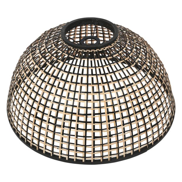 Lampenschirm K2016BS Ø60cm - royale Bambus Schirm stilvolles Design E27