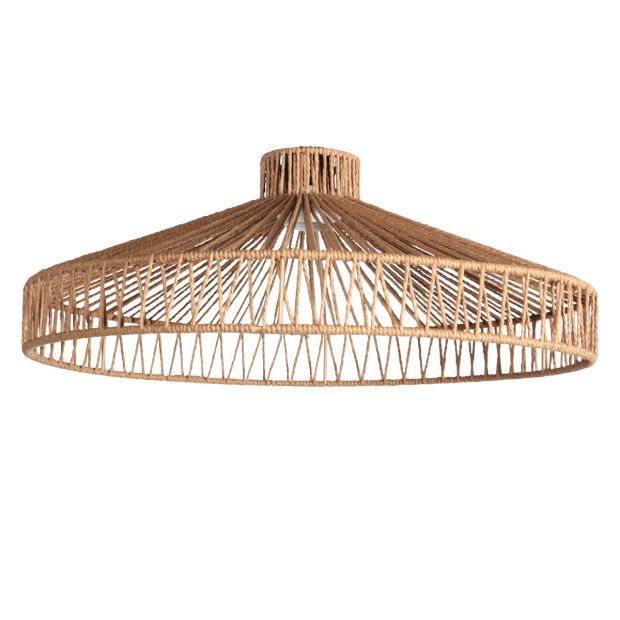 Twine K2022DS – Transparante touw kap Ø50 crème/beige