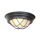 Ceiling lamp Lisanne 1357GZW Black with E27 fitting