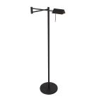 Floor lamp Retina 3083ZW Black, height adjustable