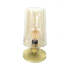 Table lamp Ancilla 3103ME Brass E27 fitting Touch on/off