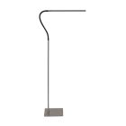 Steel-colored reading lamp Serpent 3115ST with dimmer and flexible arm