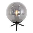 Table lamp Bollique 3323ZW Black E27 fitting 26cm high