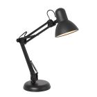Tafellamp Study 3456ZW Zwarte bureau lamp
