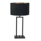 Table lamp Stang 2996ZW+K2131SS Black-Black Linen