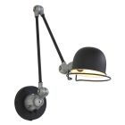 Wall lamp Davin 7656ZW Black with small fitting E14