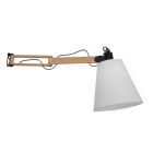 Wall lamp Dion 8853BE with fold-out arm E14 fitting