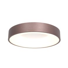Plafondlamp Ringlede 2562BR bronzen LED lamp Ø38 cm - Brons, Wit - Elektronica, Kunststof, Metaal - Steinhauer