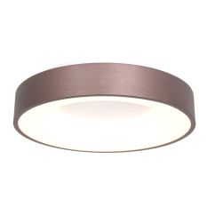 Plafondlamp Ringlede 2563BR Bronzen LED lamp Ø48cm - Brons, Wit - Elektronica, Kunststof, Metaal - Steinhauer