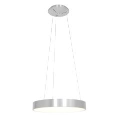 Hanglamp Ringlede 2695ZI Zilver rond 48cm - Zilver - Elektronica, Kunststof, Metaal - Steinhauer