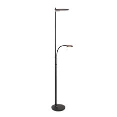 Vloerlamp Turound 2989ZW Zwart - Zwart - Elektronica, Glas, Metaal - Steinhauer (foto 2)