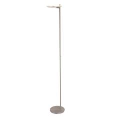 Vloerlamp Turound 2992ST Staal dimbaar - Staal - Elektronica, Glas, Metaal - Steinhauer