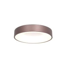 Plafondlamp Ringlede 3086BR Bronzen LED lamp Ø30cm - Brons - Elektronica, Kunststof, Metaal - Steinhauer