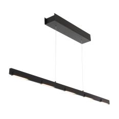 Hanglamp Bloc 3296ZW Zwart met Cable lift