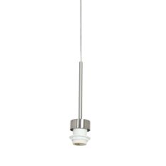 Hanglamp Sparkled Light 3602ST staalkleurige pendel zonder kap - Staal - Elektronica, Kunststof, Metaal - Steinhauer