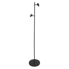 Floor Lamp Bamboo 3670ZW Black 2 lights