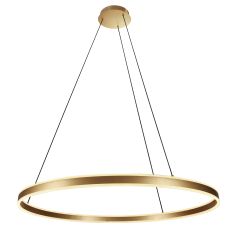 Hanging lamp Ringlux 3676GO Gold round 100cm 7200 Lumen