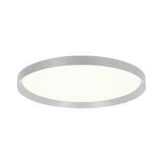 Stahlfarbene Deckenleuchte Flady 3685ST Ø40cm