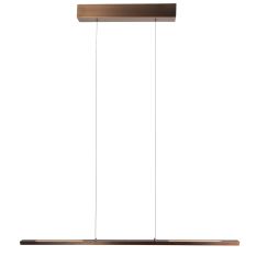 Pendant lamp Bande 3994BR bronze LED pendant lamp in warm tone 114cm wide