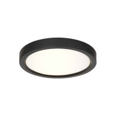 Plafonnier Luminix 4131ZW lampe LED noire Ø20 cm IP44