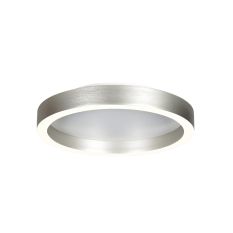 Steel-colored ceiling lamp Ringlux 4134ST Ø30CM 2500 Lumens