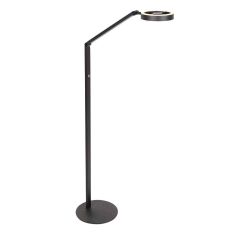 Floor lamp Ringlux 4138ZW black LED reading lamp 1000 lumens