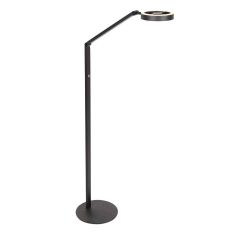 Black floor lamp Ringlux 4138ZW 1000 Lumen