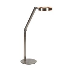 Table lamp Ringlux 4139ST steel LED lamp with dimmer