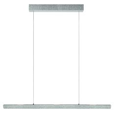 Champagne-staal kleurige hanglamp Fluxy 4190ST et cable lift 160cm