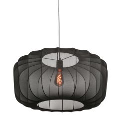 Zwarte Hanglamp Sable 4193ZW – Luxe en Sfeervolle Blikvanger
