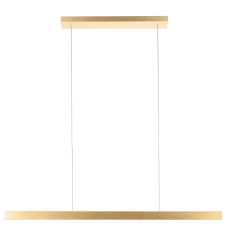 Strakke goudkleurige hanglamp 4202GO met minimalistisch design – dimbaar via externe dimmer
