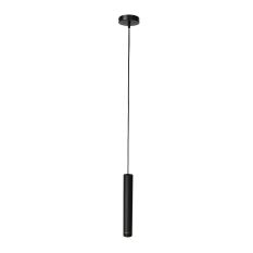 Suspension DownLume 4215ZW – Élégance noire et touche dorée raffinée