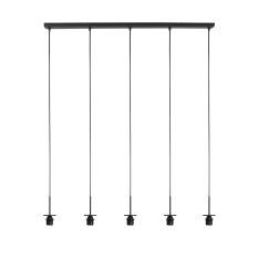 HaloSwap 4221ZW – Zwarte langwerpige hanglamp met eindeloze creatieve mogelijkheden