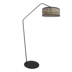 Zwarte Vloerlamp Zig-Zag 4238ZW – Uniek Design en Functioneel Gebruik
