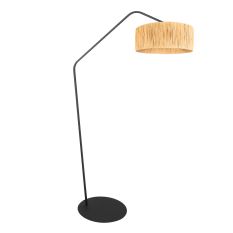 Zwarte vloerlamp Zig-Zag 4239ZW – uniek design en functioneel gebr
