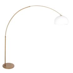 Arc lamp Sparkled Light 4301BR bronze with white plastic shade