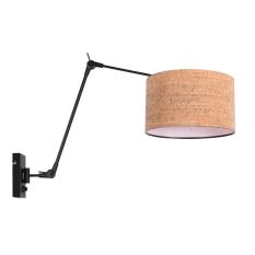 Applique Prestige Chic 4365ZW avec abat-jour en liège beige