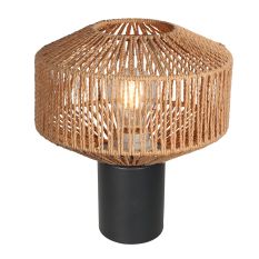 Lampe de table Ropex 4500ZW – lampe en corde conviviale dans un style scandinave