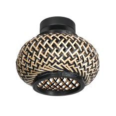 Nox Light 4501ZW – lampe de plafond avec abat-jour en bambou