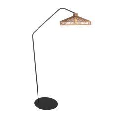 Zig-Zag 4514ZW – Vloerlamp met Twine touw kap Ø50