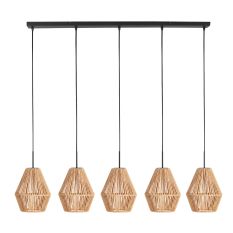 Suspension Ropex 4531ZW – lampe à cordes à 5 lumières pour un habitat convivial