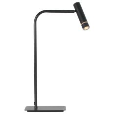 Lampe de table Volari 4709ZW lampe de table noire avec variateur