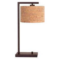 Lampe de table Cacao Stang 4882CA avec abat-jour en liège beige