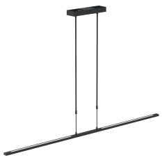 Hanglamp Zelena 7971ZW zwarte LED lamp met instelbaar licht - Zwart - Elektronica, Kunststof, Metaal - Steinhauer