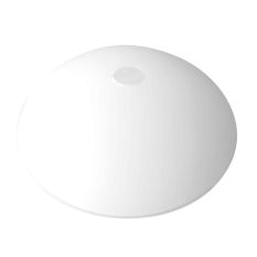 Schotelvormig wit glas I07688S voor de Catrina, Aleppo - Wit - Glas - Steinhauer