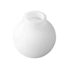 Glas bol I07689S – wit opaalglas - Wit - Glas - Steinhauer