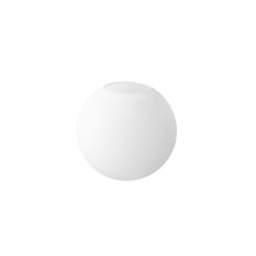 Melkwit glasbolletje I14375S Ø15 cm - Wit - Glas - Steinhauer