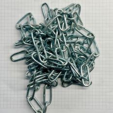 Staalkleurige ketting I14750S per meter - Diverse kleuren - Steinhauer
