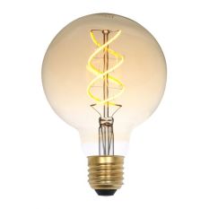 Led filament lichtbron I14980S met E27 fitting - dimbaar - 1800K - 4W - 250 Lumen - Diverse kleuren - Glas - Steinhauer (f...